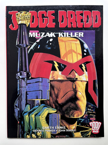 Judge dredd muzak - judge, comic