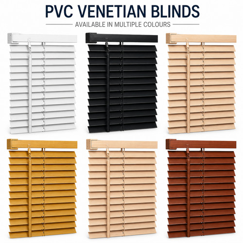 Pvc venetian window blinds - window,