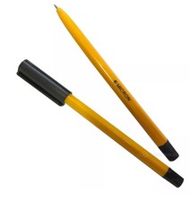 Micron Ballpoint Pens Black Biros 50 Boxed