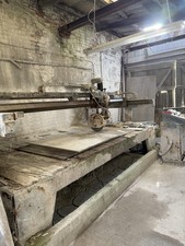 Achilli Bridge Saw For Cutting Marble Or Granite. Works But Needs Attention