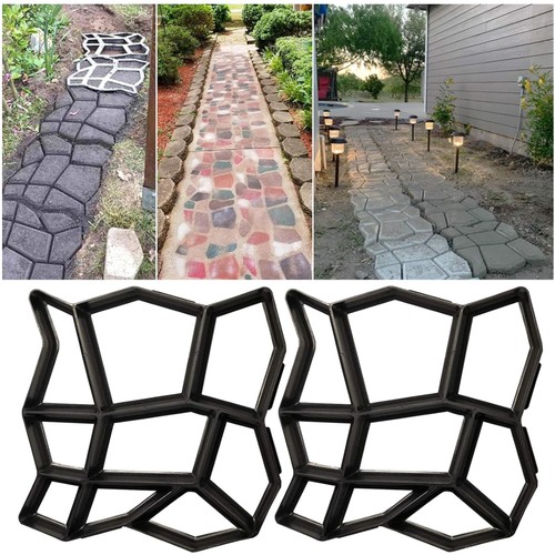 Garden stepping stone molds - garden,