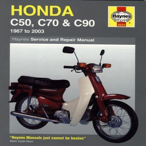 Haynes honda c50 c70 c90 - c70, &