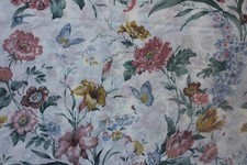 NB701 Unused Single Duvet Cover Set Inc Valanced Sheet Frilled Floral Vintage