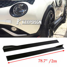 78.7'' Gloss Side Skirts