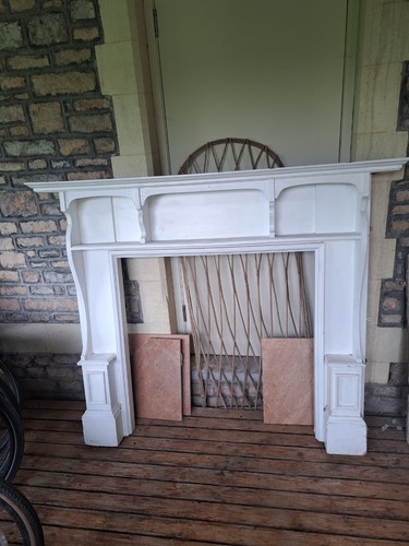Large solid painted wooden