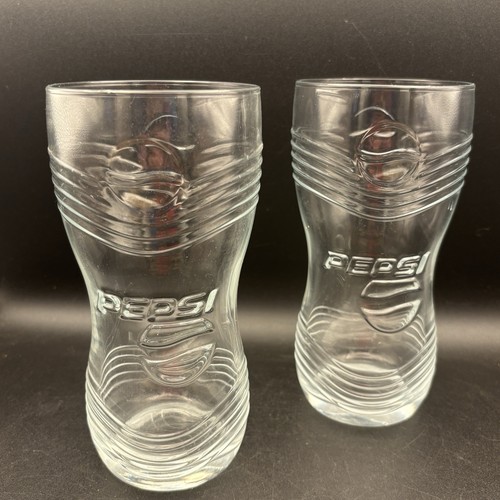 Pepsi cola glasses 2 - cola,