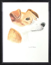 Original jack russell painting - jack,
