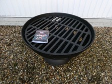 Fire pit and grill by Esschert Designs