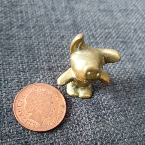 Brass pig vintage mini model - brass,