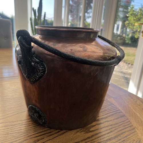C1850 large copper - large, cauldron