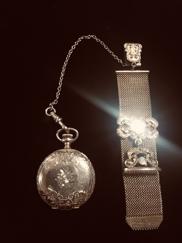 Antique gold filled pocket - filled,