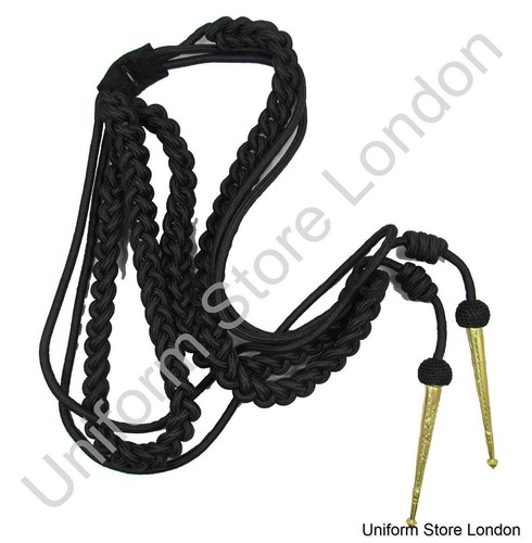 Aiguillette black silky - aiguillette,