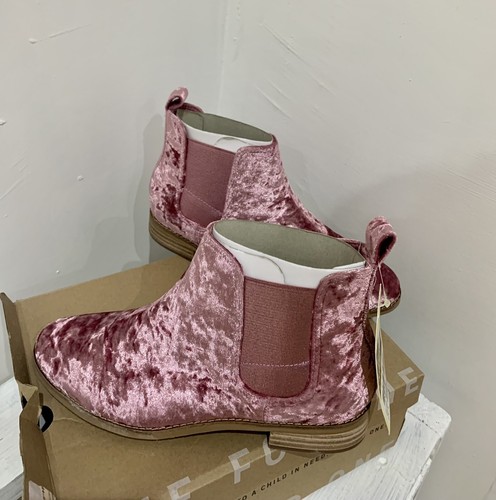 Toms ella crushed velvet - ella, faded