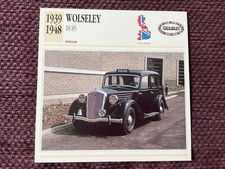 Wolseley, 18/85,  1939, 1948