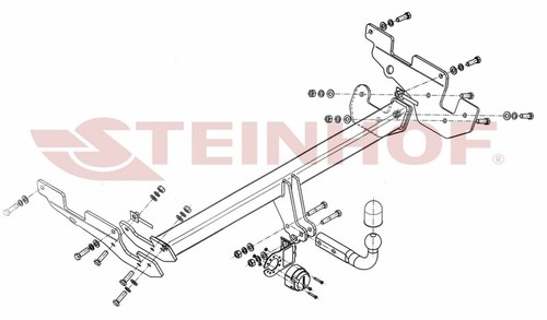 Tow bar for mazda cx5 - for, ii