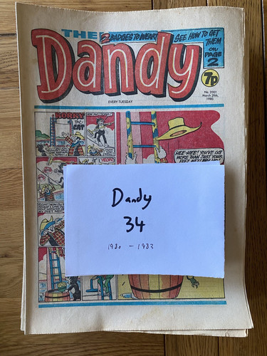 Vintage the dandy comics - vintage, x