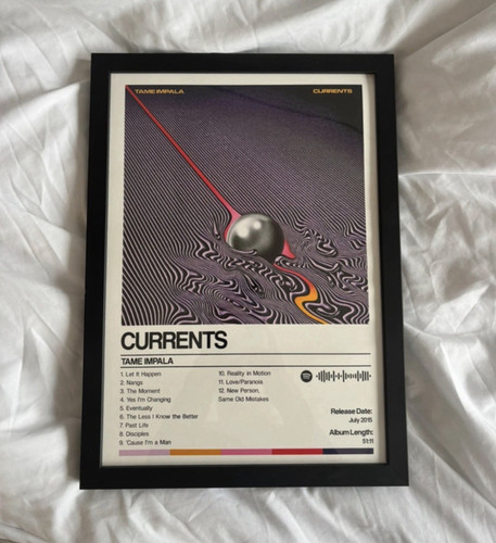 Tame impala currents framed - tame, a3