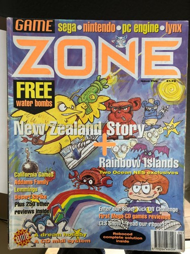 Game zone magazine - zone, five
