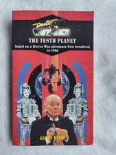 Doctor Who The Tenth Planet. Target Book (1993). Virgin Blue Spine. Rare. 