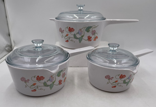 Vision corning saucepan set - vision,
