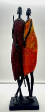 African Tribal Couple Figurine