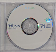 TDK CD-R74STEC Professional Studio Digital Audio Music CD-R Recordable Disc NEW
