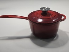 Kirkton House Cast Iron 17cm Red Sauce Pan. BNWOT. Similar to Le Creuset.