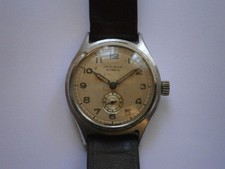 Vintage gents wristwatch INDIANA automatic BUMPER watch spares or repair swiss