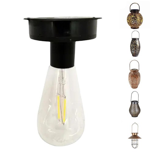 Pack solar light bulbs - of,