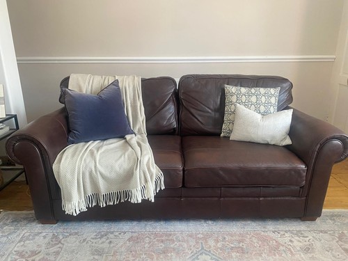 Next seat real leather - next, sofa