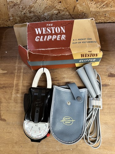Vintage weston clipper clamp - weston,