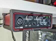Under Desk Mount for Focusrite Scarlett Solo / iTrack / 2i2 / 4i4