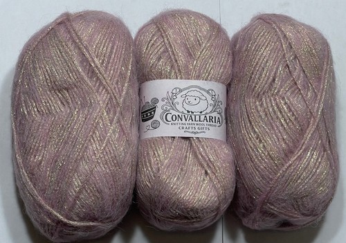 Fluffy sparkle mohair - mohair, look