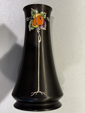 SHELLEY VASE TALL BLACK FRUIT