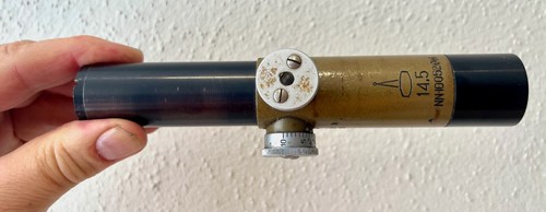 Vintage military rifle scope - rifle,