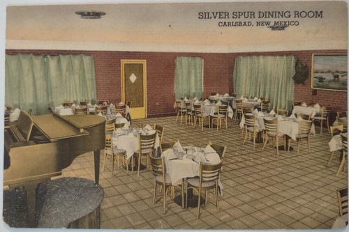 Vintage postcard silver spur - silver,