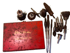 black & decker classic cast iron car engine carbon removing kit boxed tool brush