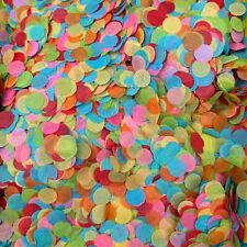 Biodegradable Wedding Rainbow Confetti  Eco Tissue Paper Circles Confetti