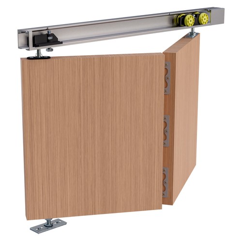 Folding doors track - track, kit