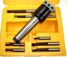 4 Morse Taper Boring Head Set