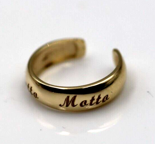 Genuine new solid dome 9ct - new,