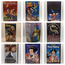 Vhs movie tapes - movie, collection