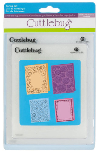 Cuttlebug spring embossing - cuttlebug,