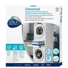 Universal Washer Dryer Stacking Kit with Sliding Shelf – 12kg Capacity