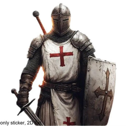 Knights templar knight - templar, 8cm