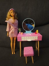 Barbie Beauty Studio Vanity Table Playset Roleplay Dress Up Toy