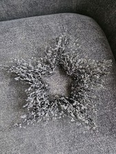 Christmas Star Icicle Winter Snow Wreath Brocqade Crystal Ice Branches Beads