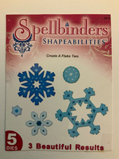 Spellbinders Snowflake Create a Flake 2 Die Cutters