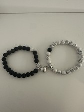 Magnetic Couple Bracelet Set