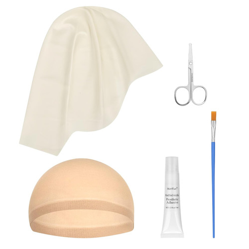 5pcs professional bald - cap, kit